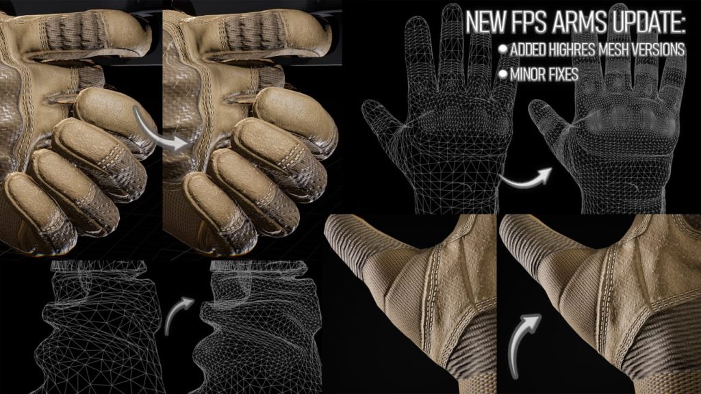 图片[9]1Li-Digital Art Education【UE资源】模块化射击游戏手臂包-MODULAR FPS ARMS PACK1Li-Digital Art Education1Li