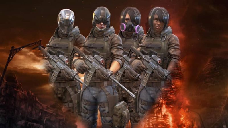 【UE资源】自定义女兵资源包-Customized Soldier Woman1Li-Digital Art Education1Li