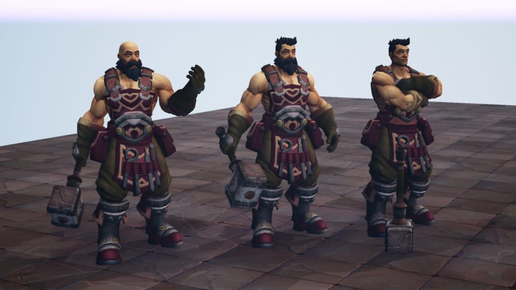 图片[2]1Li-Digital Art Education【UE资源】风格化铁匠人物角色-Modular Stylized Human Blacksmith1Li-Digital Art Education1Li