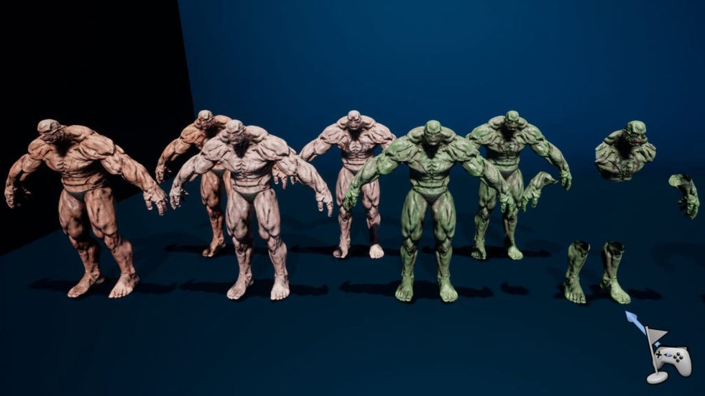 图片[9]1Li-Digital Art Education【UE资源】兽人法师角色包-Orc Warlock (Modular)1Li-Digital Art Education1Li