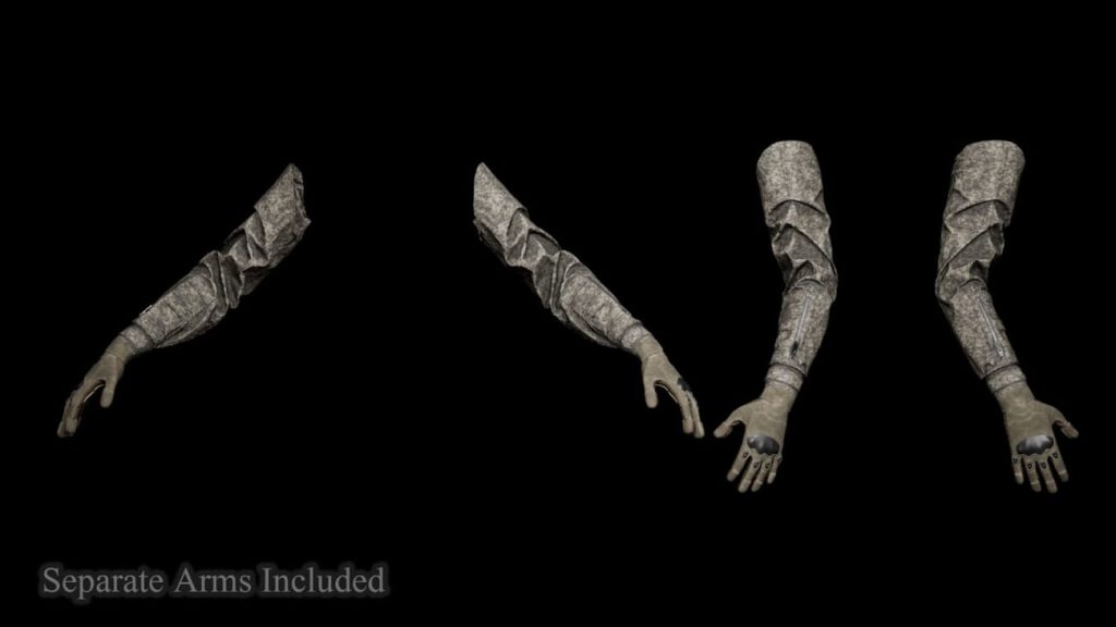 图片[2]1Li-Digital Art Education【UE资源】第一人称射击游戏手臂+步枪-ShooterStarter FPS Arm A1Li-Digital Art Education1Li