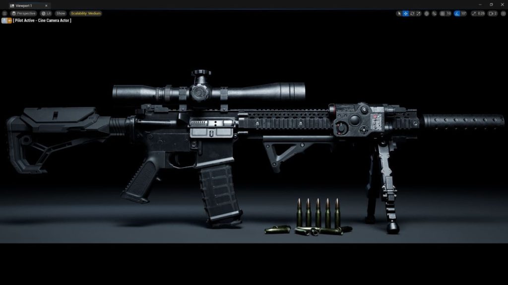 图片[9]1Li-Digital Art Education【UE资源】第一人称射击游戏手臂+步枪-ShooterStarter FPS Arm A1Li-Digital Art Education1Li