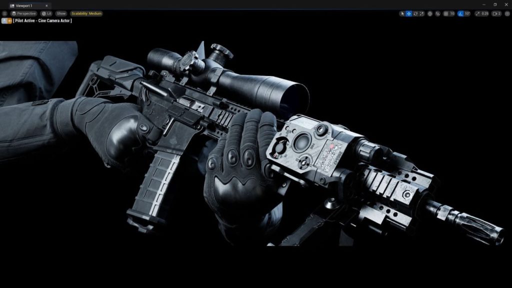 图片[3]1Li-Digital Art Education【UE资源】第一人称射击游戏手臂+步枪-ShooterStarter FPS Arm A1Li-Digital Art Education1Li