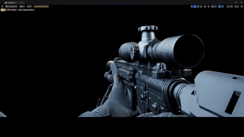 图片[10]1Li-Digital Art Education【UE资源】第一人称射击游戏手臂+步枪-ShooterStarter FPS Arm A1Li-Digital Art Education1Li