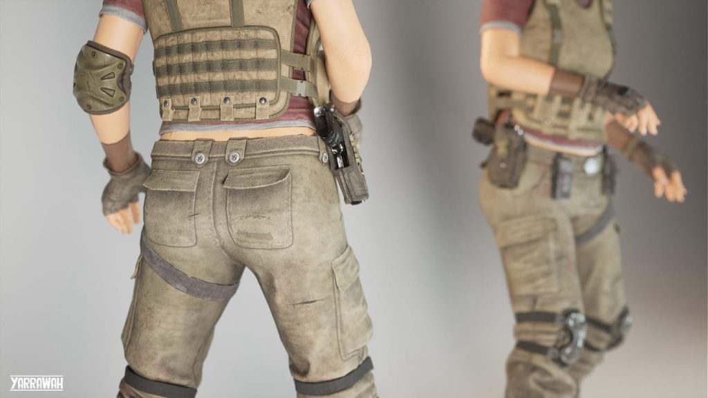 图片[4]1Li-Digital Art Education【UE资源】生存游戏NPC角色-Survival NPC - Sarah "Sal" Jacobs1Li-Digital Art Education1Li