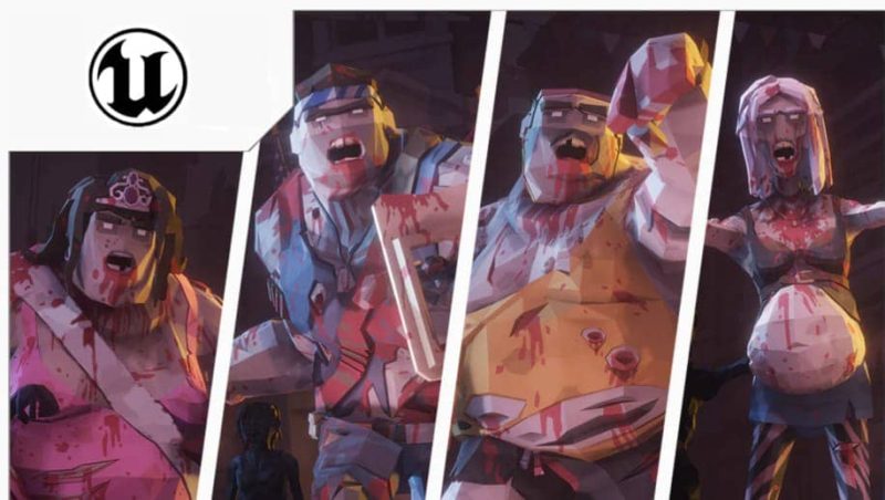 【UE资源】风格化僵尸包-POLYGON - Boss Zombies1Li-Digital Art Education1Li