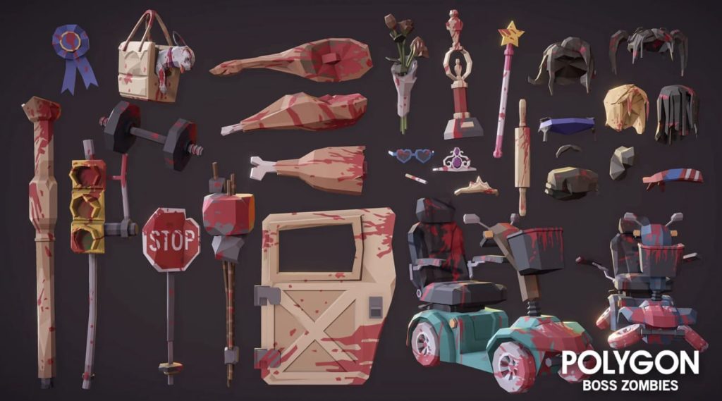 图片[5]1Li-Digital Art Education【UE资源】风格化僵尸包-POLYGON - Boss Zombies1Li-Digital Art Education1Li