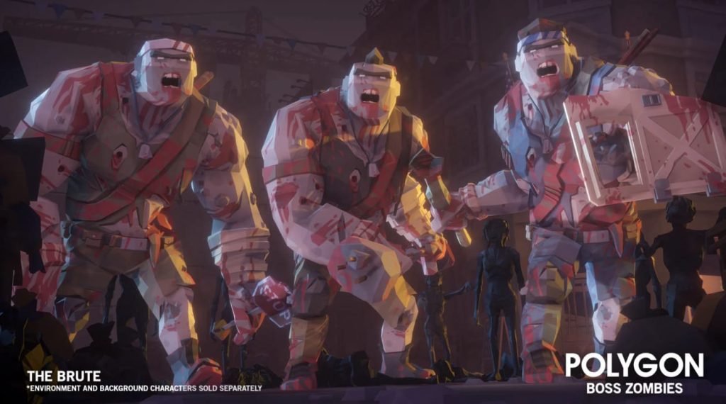 图片[2]1Li-Digital Art Education【UE资源】风格化僵尸包-POLYGON - Boss Zombies1Li-Digital Art Education1Li