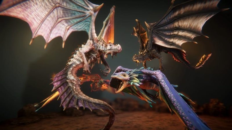 【UE资源】科幻巨龙资源包-Wyrms1Li-Digital Art Education1Li