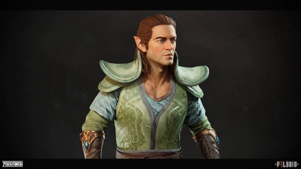 图片[6]1Li-Digital Art Education【UE资源】男性精灵角色包-Mage - Male Elf - Fantasy Elves Collection1Li-Digital Art Education1Li