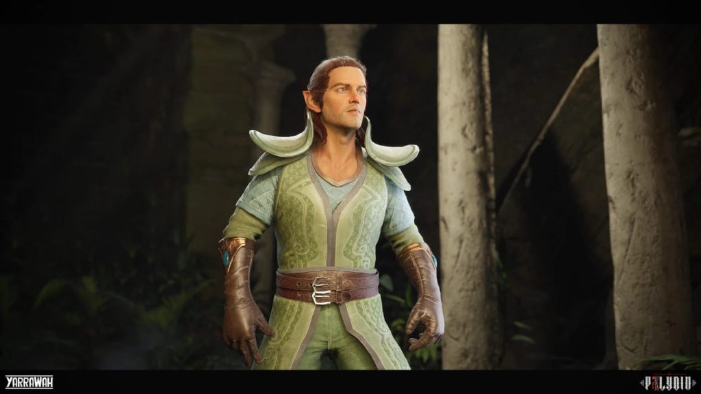 图片[10]1Li-Digital Art Education【UE资源】男性精灵角色包-Mage - Male Elf - Fantasy Elves Collection1Li-Digital Art Education1Li