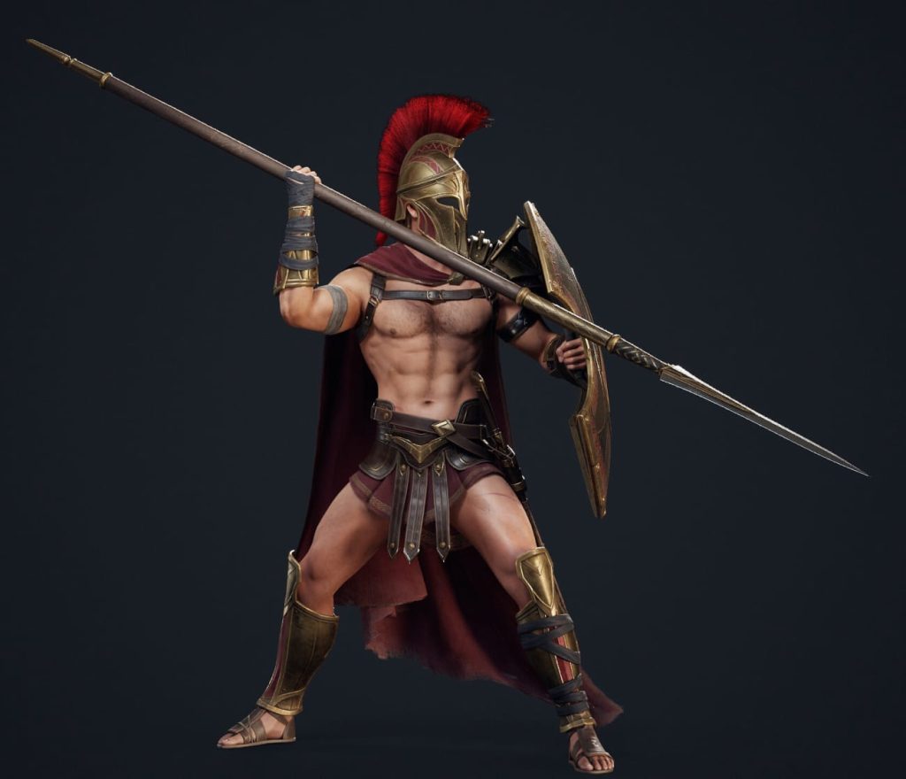 图片[6]1Li-Digital Art Education【UE资源】斯巴达战士角色包-Spartan Hoplite - Game Ready1Li-Digital Art Education1Li