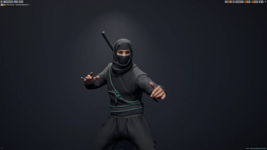 图片[2]1Li-Digital Art Education【UE资源】武士忍者-Samurai Ninja1Li-Digital Art Education1Li