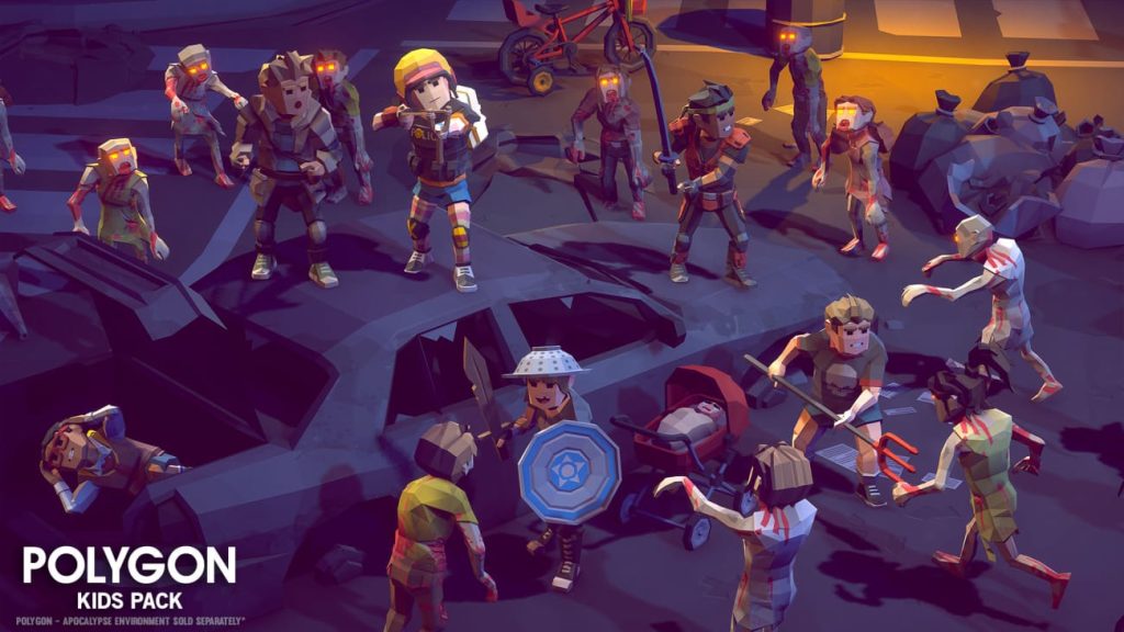 图片[5]1Li-Digital Art Education【UE资源】儿童风格化主题包-POLYGON - Kids Pack1Li-Digital Art Education1Li