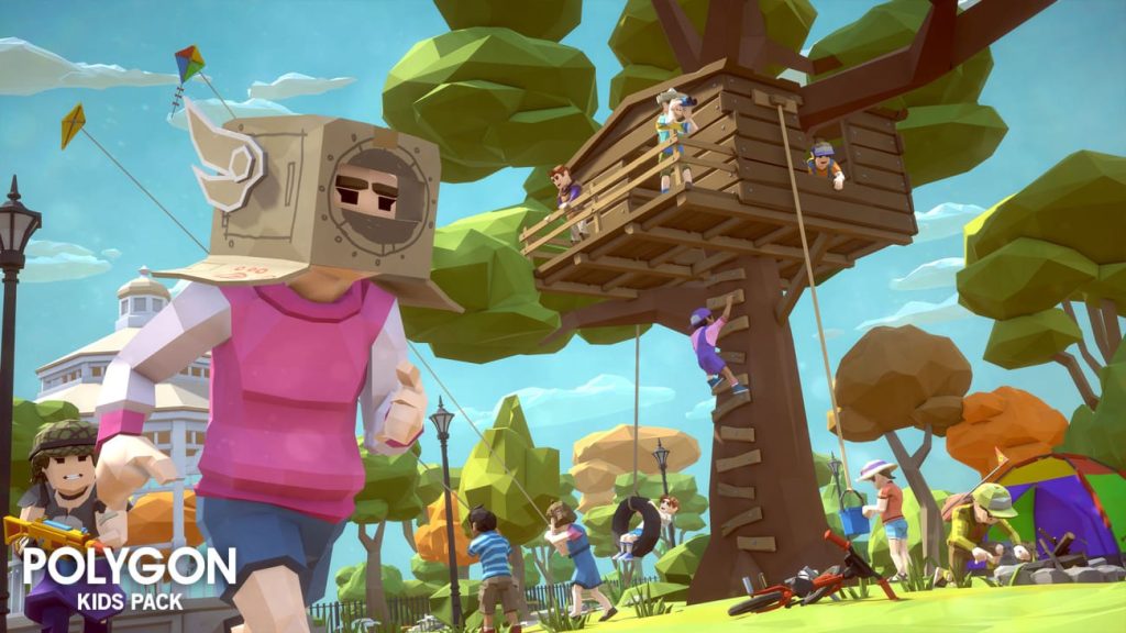 图片[7]1Li-Digital Art Education【UE资源】儿童风格化主题包-POLYGON - Kids Pack1Li-Digital Art Education1Li