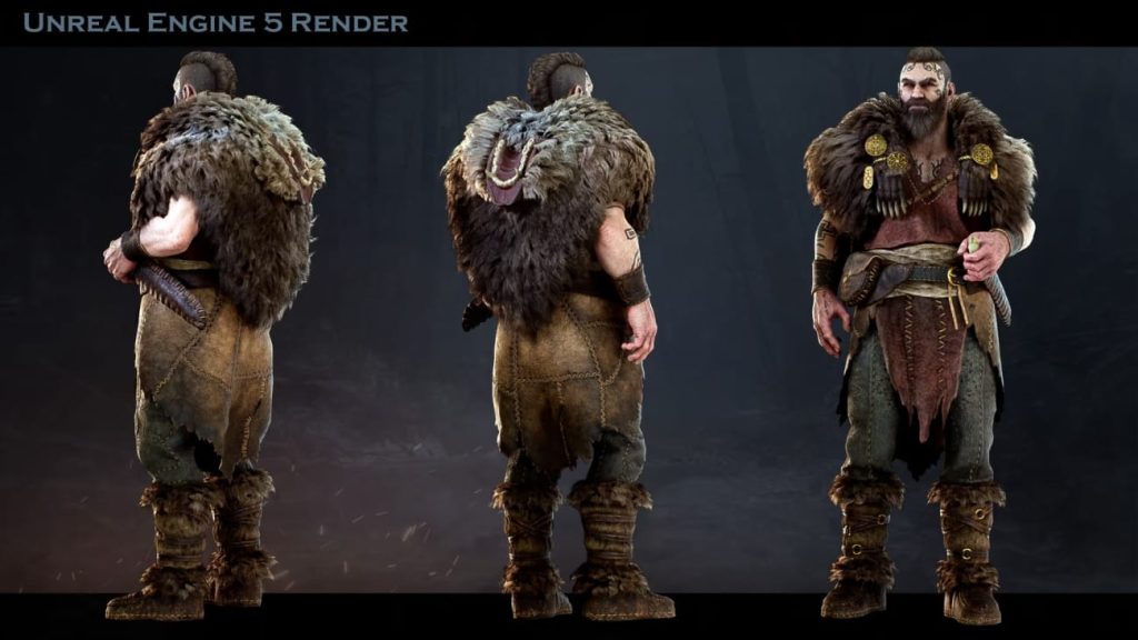 图片[6]1Li-Digital Art Education【UE资源】德鲁伊人物角色包-Druid WereWolf1Li-Digital Art Education1Li