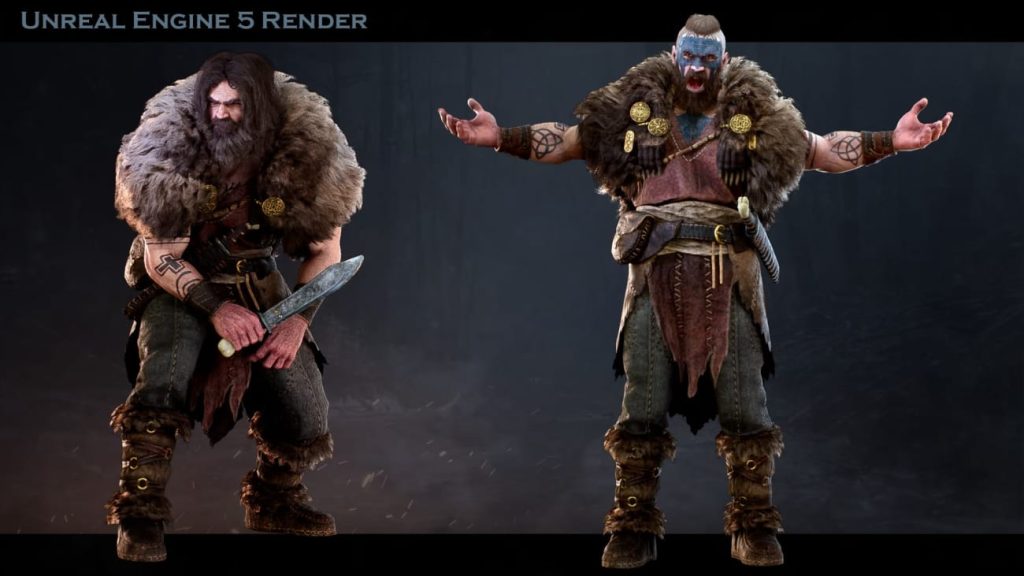 图片[5]1Li-Digital Art Education【UE资源】德鲁伊人物角色包-Druid WereWolf1Li-Digital Art Education1Li