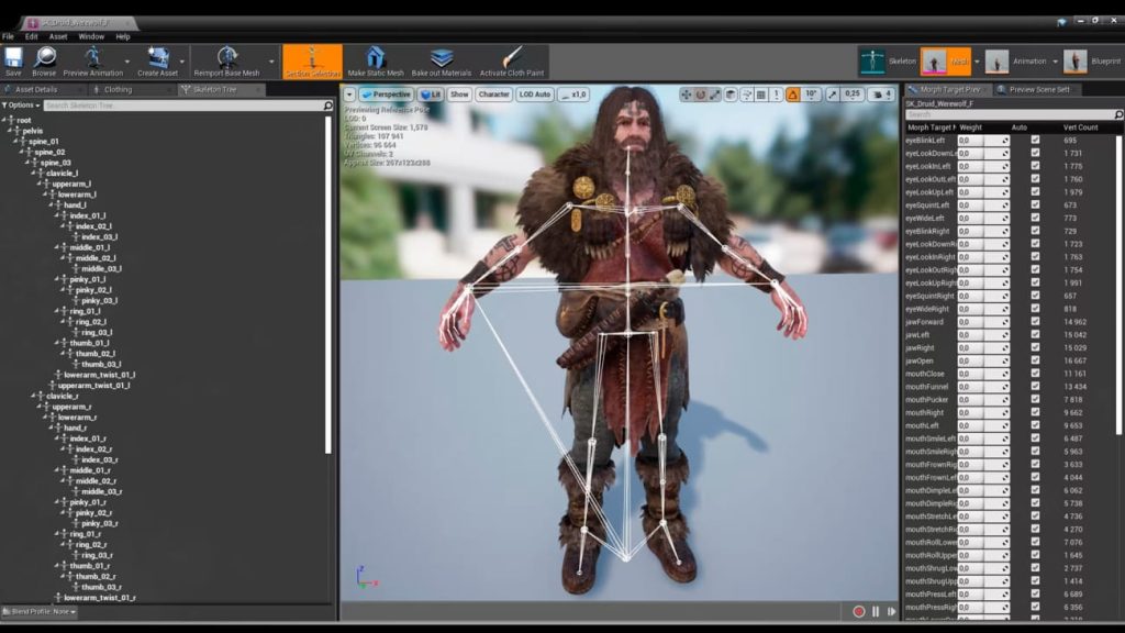 图片[7]1Li-Digital Art Education【UE资源】德鲁伊人物角色包-Druid WereWolf1Li-Digital Art Education1Li