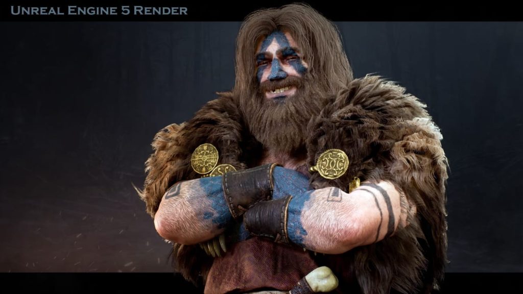 图片[4]1Li-Digital Art Education【UE资源】德鲁伊人物角色包-Druid WereWolf1Li-Digital Art Education1Li