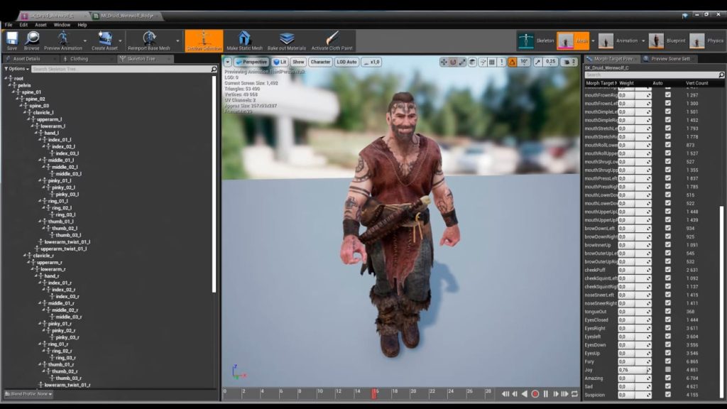 图片[9]1Li-Digital Art Education【UE资源】德鲁伊人物角色包-Druid WereWolf1Li-Digital Art Education1Li