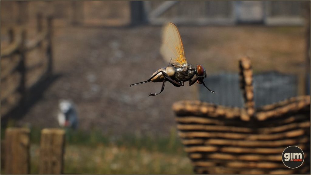 图片[3]1Li-Digital Art Education【UE资源】逼真的昆虫 苍蝇-Animalia - Housefly1Li-Digital Art Education1Li