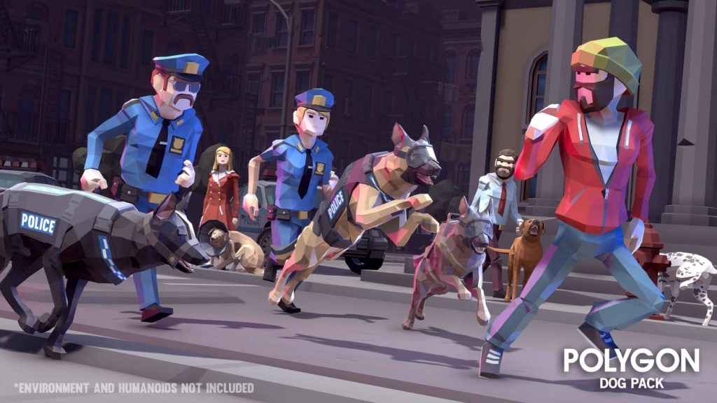 图片[6]1Li-Digital Art Education【UE资源】风格化狗合集包-POLYGON - Dog Pack1Li-Digital Art Education1Li