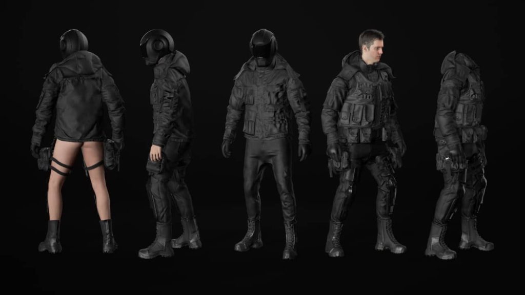 图片[7]1Li-Digital Art Education【UE资源】军事人物装备动画绑定包V1-Man-Military Outfit 5-Modular-Rigged-Animated1Li-Digital Art Education1Li