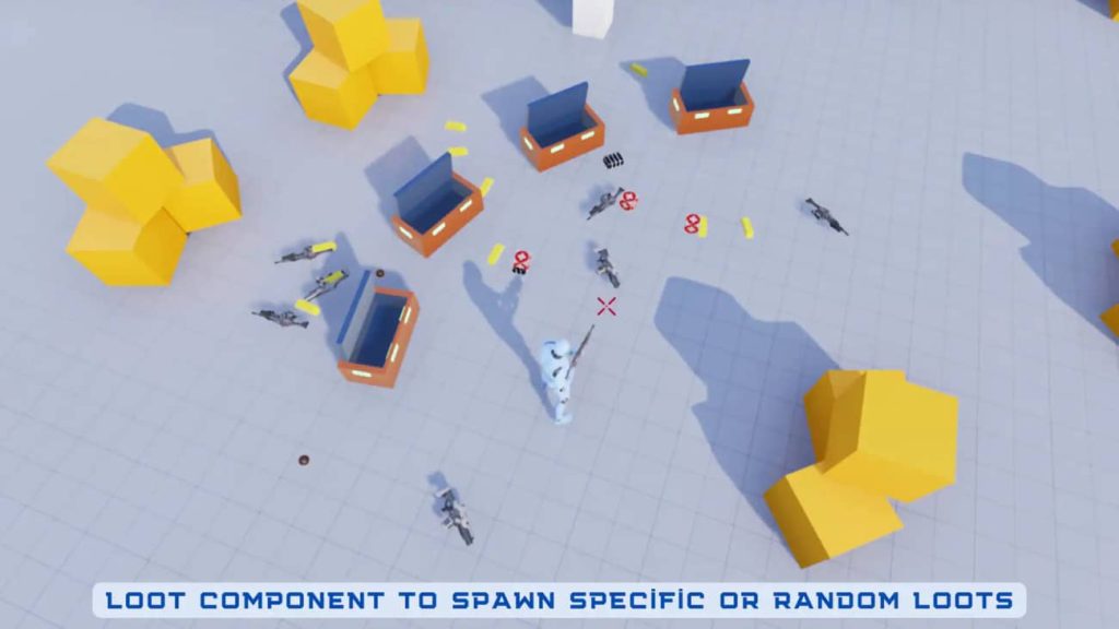 图片[1]1Li-Digital Art Education【UE资源】射击游戏蓝图模板-Defender: Top Down Shooter1Li-Digital Art Education1Li