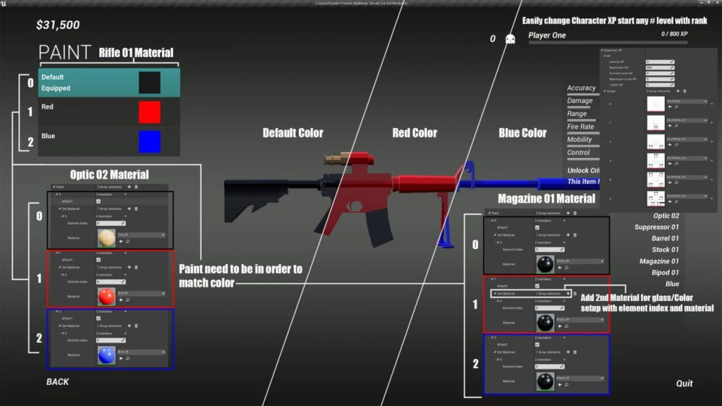 图片[4]1Li-Digital Art Education【UE资源】武器装载系统-Loadout System1Li-Digital Art Education1Li