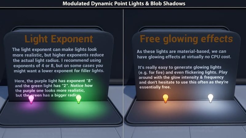 【UE资源】调制动态光和斑点阴影-Modulated Dynamic Lights & Blob Shadows1Li-Digital Art Education1Li