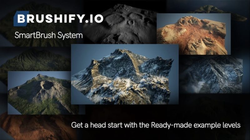 【UE资源】智能画笔系统-Brushify - SmartBrush System1Li-Digital Art Education1Li