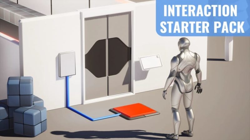 【UE资源】交互系统入门资源包-Interaction System Starter Pack1Li-Digital Art Education1Li