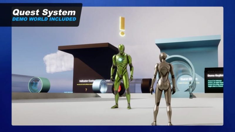 【UE资源】任务系统-Quest System1Li-Digital Art Education1Li