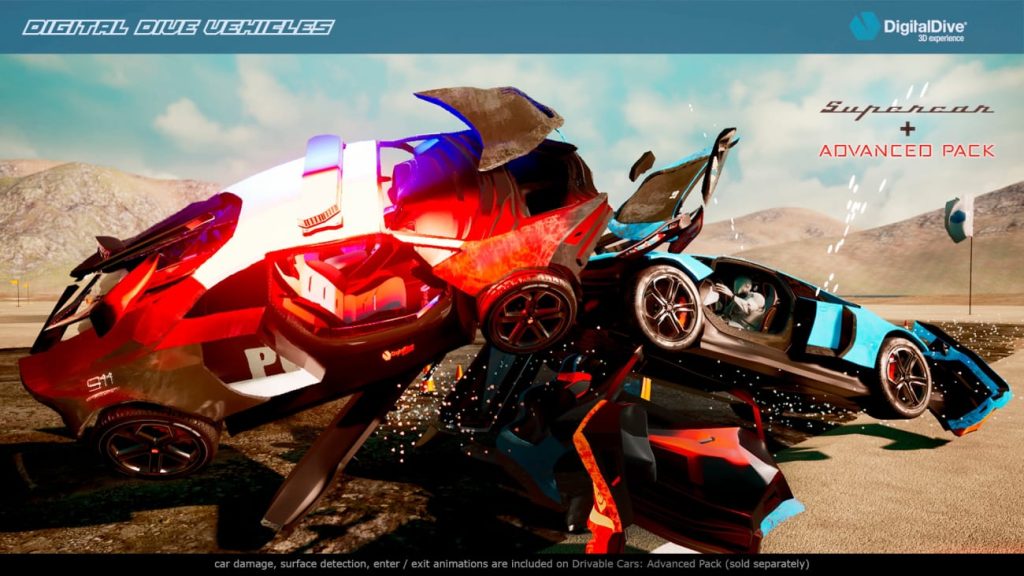 图片[7]1Li-Digital Art Education【UE资源】可交互驾驶的跑车-Drivable Cars: Supercar1Li-Digital Art Education1Li