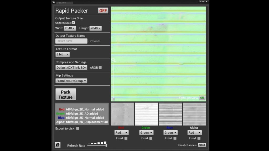 图片[3]1Li-Digital Art Education【UE资源】快速打包纹理工具集-Rapid Packer Textures Toolset1Li-Digital Art Education1Li
