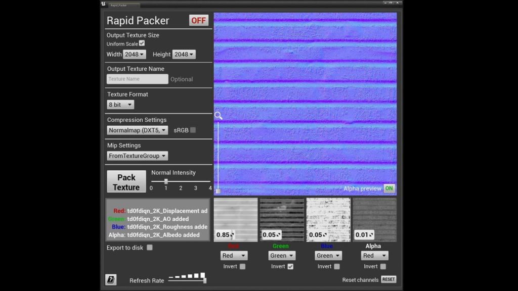 图片[5]1Li-Digital Art Education【UE资源】快速打包纹理工具集-Rapid Packer Textures Toolset1Li-Digital Art Education1Li