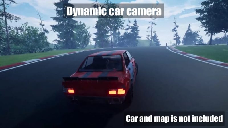 【UE资源】动态车载视觉-Dynamic car camera1Li-Digital Art Education1Li