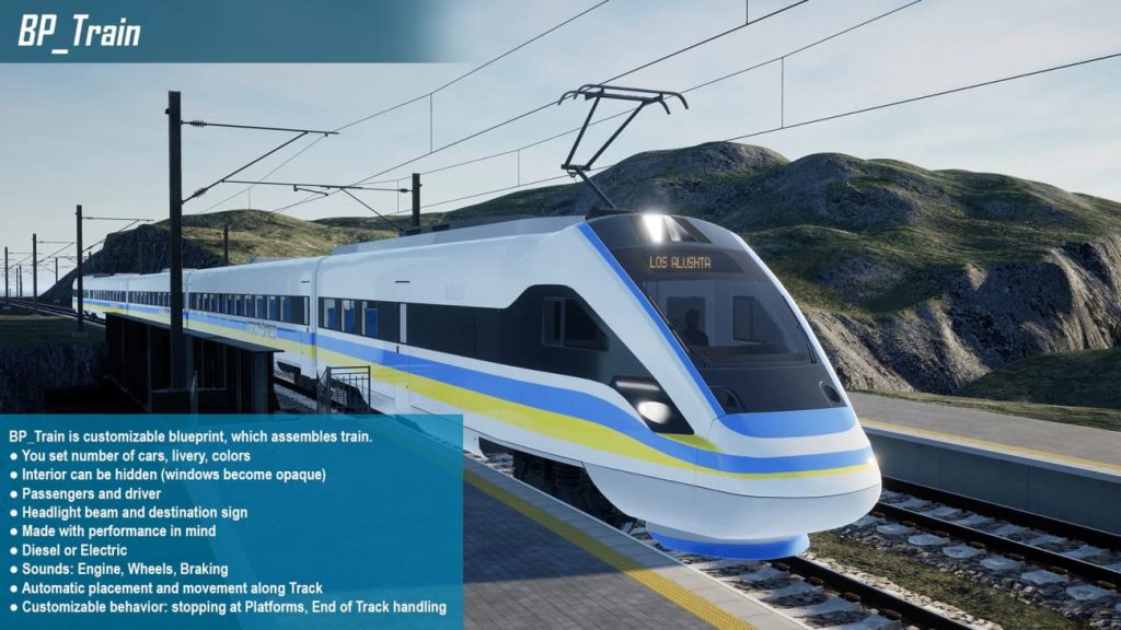 图片[1]1Li-Digital Art Education【UE资源】带列车的铁路系统-Railway System with IC Train1Li-Digital Art Education1Li