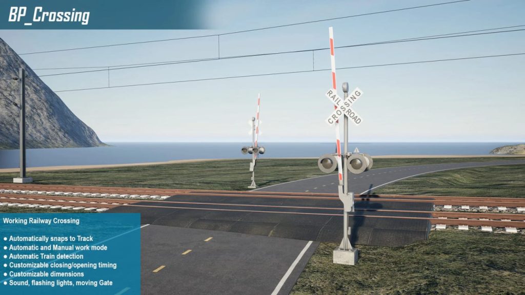 图片[4]1Li-Digital Art Education【UE资源】带列车的铁路系统-Railway System with IC Train1Li-Digital Art Education1Li