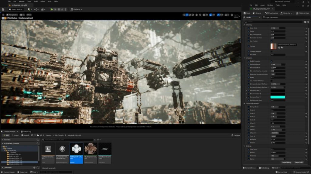 图片[4]1Li-Digital Art Education【UE资源】程序化抽象环境设计系统-Machina Fractals: Essence1Li-Digital Art Education1Li