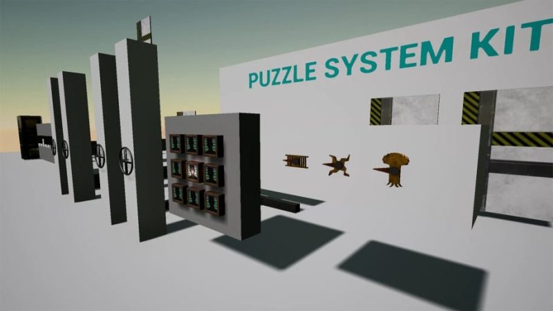 【UE资源】拼图解锁系统-Puzzle System Kit1Li-Digital Art Education1Li