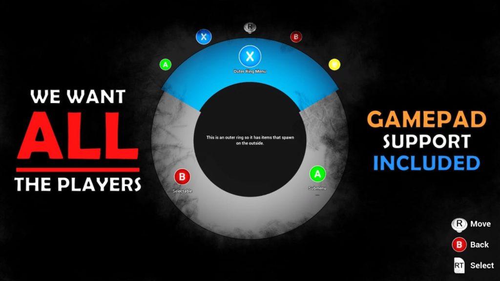 图片[5]1Li-Digital Art Education【UE资源】动态径向菜单模板-DYNAMIC RADIAL MENU X1Li-Digital Art Education1Li