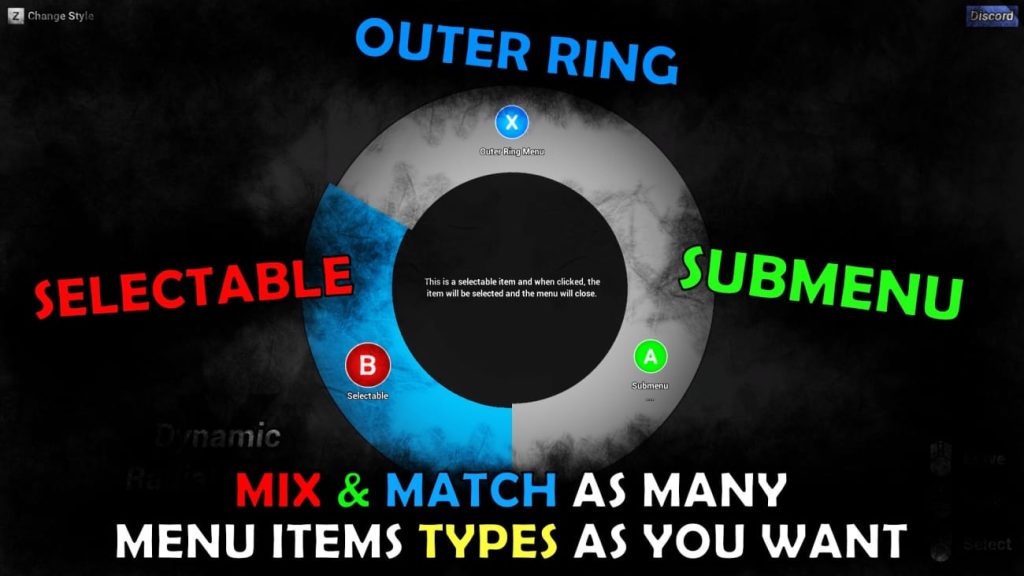 图片[7]1Li-Digital Art Education【UE资源】动态径向菜单模板-DYNAMIC RADIAL MENU X1Li-Digital Art Education1Li