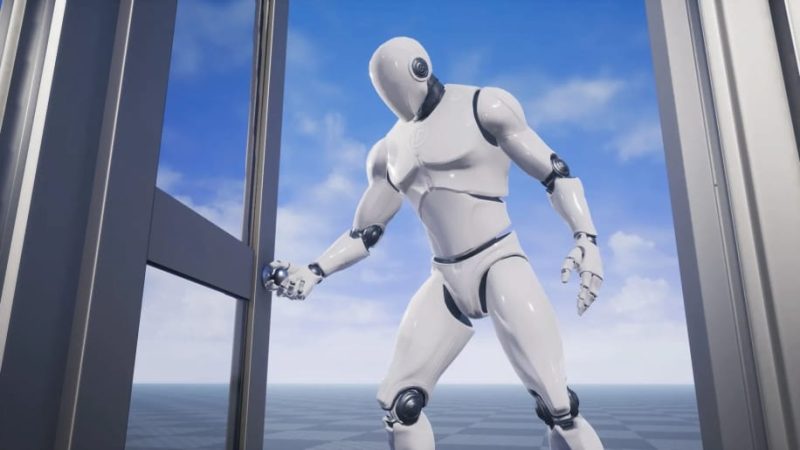 【UE资源】蓝图交互门-Third Person Doors with Blueprints1Li-Digital Art Education1Li