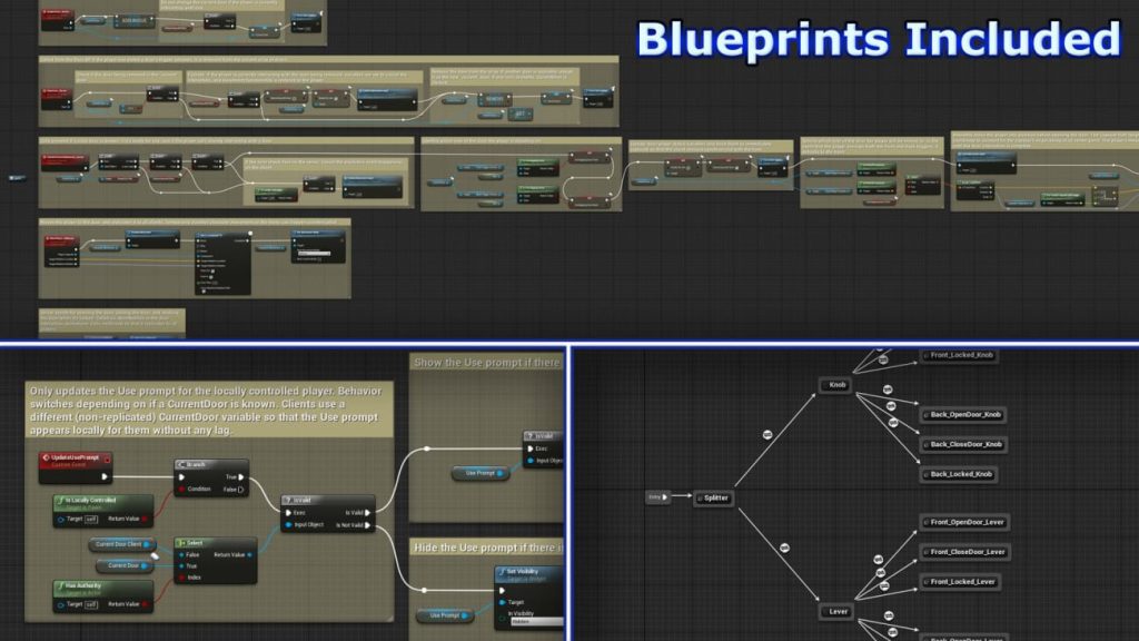 图片[3]1Li-Digital Art Education【UE资源】蓝图交互门-Third Person Doors with Blueprints1Li-Digital Art Education1Li