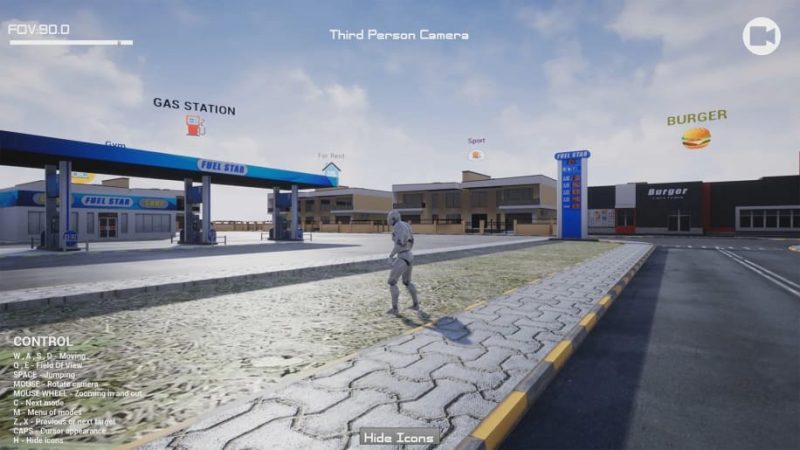 【UE资源】虚拟漫游相机系统-Ultra Camera1Li-Digital Art Education1Li