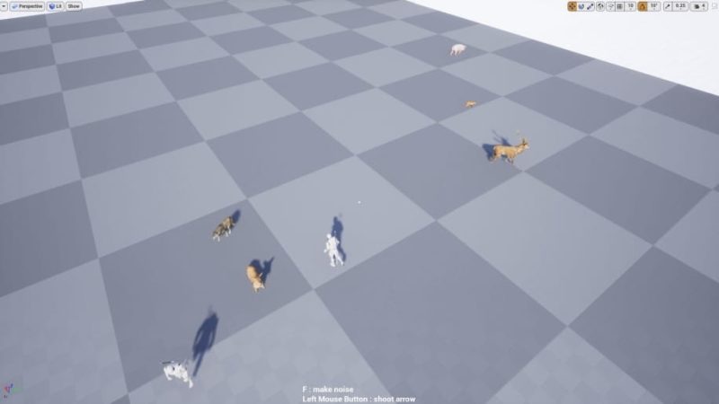 【UE资源】生存游戏和人工智能-Survival Combat and AI1Li-Digital Art Education1Li