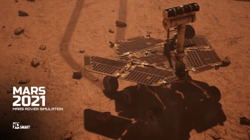 【UE资源】火星探测器-Mars Rover Simulator1Li-Digital Art Education1Li