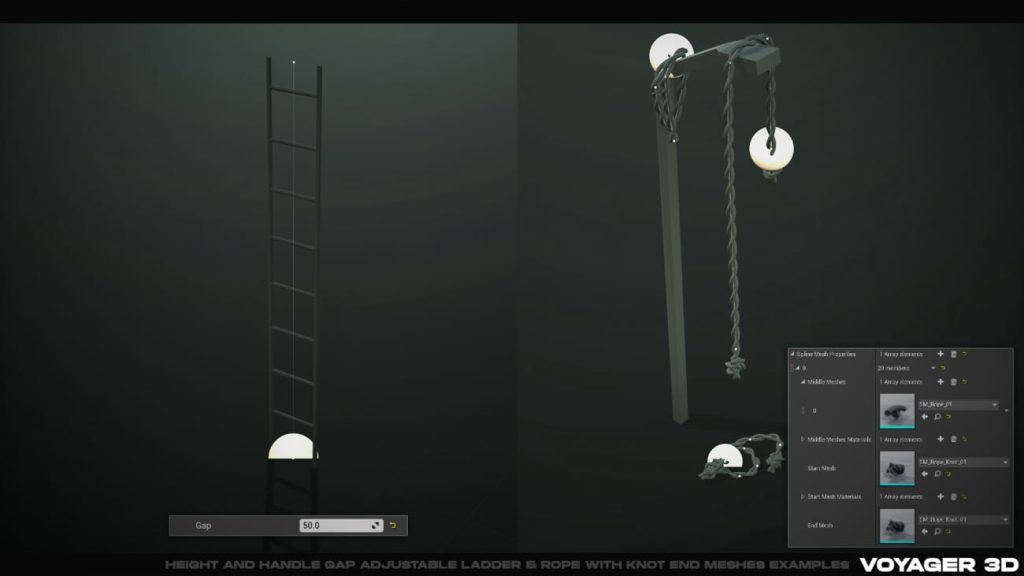 图片[1]1Li-Digital Art Education【UE资源】参数化模型生成系统-Spline+1Li-Digital Art Education1Li