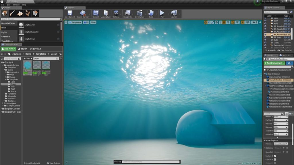 图片[2]1Li-Digital Art Education【UE资源】真实水面系统-Aquatic Surface1Li-Digital Art Education1Li